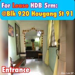 Blk 920 Hougang Street 91 (Hougang), HDB 5 Rooms #216115931